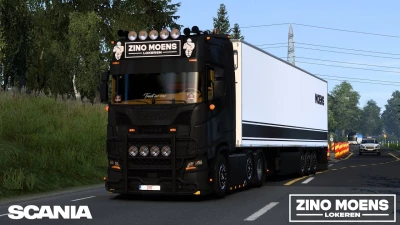 Scania S650 + trailer Zino Moens v1.49