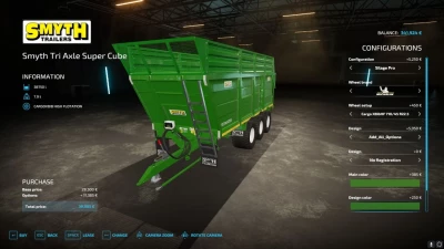 Smyth SuperCube three axles v1.0.0.0