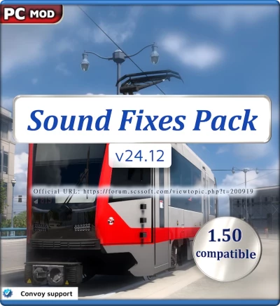 ATS Sound Fixes Pack v24.12 for ATS 1.50