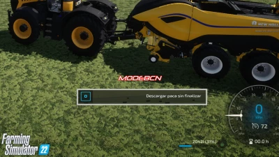 Unload Bales Early VERSIÓN EN ESPAÑOL V1.0.0.1