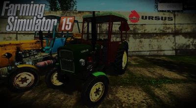 URSUS C 330 2WD MALOWANY ZIELONY KABINA V2.0