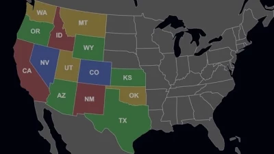 US State Abbreviations Map v1.6 1.49
