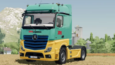2020 Mercedes Benz Actros XPO Logistics v1.0.0.0