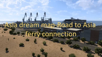 Asia dream map-Road to Asia ferry connection v0.2 1.49