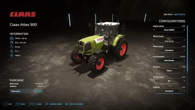 Claas Atles 900RZ v1.6.0.0