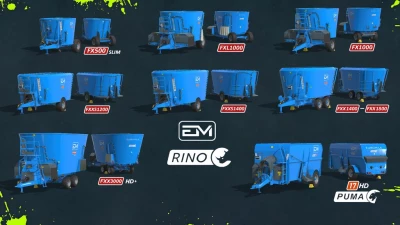 EuroMilk Feed Mixer Wagons v2.0.0.0