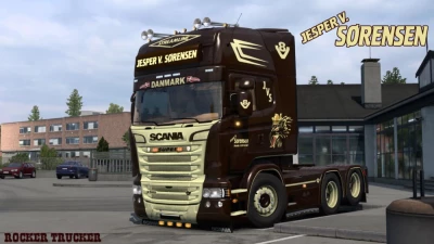 Jesper V. Sørensen skin for Scania R&S RJL 1.50