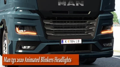 Man TGX 2020 Animated Blinkers Headlights v2.0.1