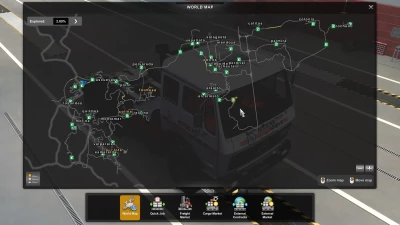 New Map Extreme v1.3 - ETS2 1.49 and 1.50