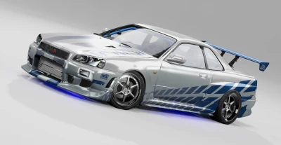 NISSAN SKYLINE R34 1998 V0.32