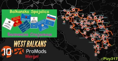 ProMods 2.68 & West Balkans DLC Merge v1.6 1.49