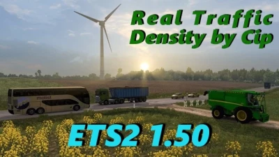 Real Traffic Density ETS2 v1.50a