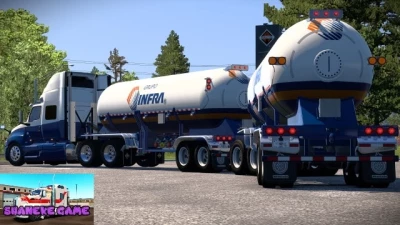 SCS Double Trailer Gas Tankers 1.50