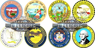 Set of toys & Air Fresheners for the Interior of Trucks v1.50