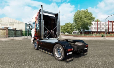 Skin Iron man for Truck Scania R-series v1.0