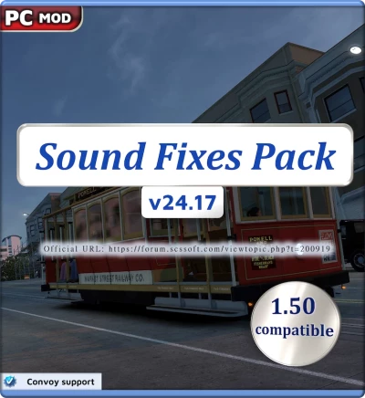 ETS2 Sound Fixes Pack v24.17