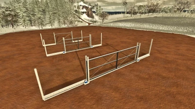 Wired Fence And Rail Gate v1.1.0.0