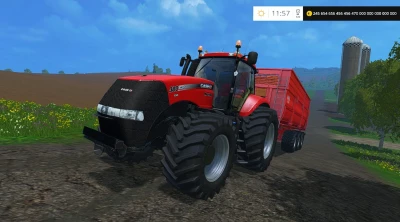 CASE IH MAGNUM 380 CVX 4WD TURBO NEW RED V1.2