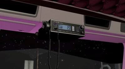 Cobra CB radio texture for SISL's Cab Accessories v1.0