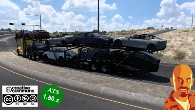 COTTRELL CAR HAULER TRAILER v1.1 ATS 1.50.x