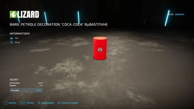 Decorative barrel (oil) v1.0.0.0