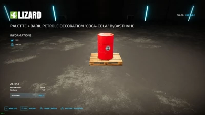 Decorative barrel (oil) v1.0.0.0