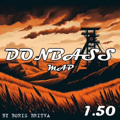 Donbass Map for ETS2 1.50