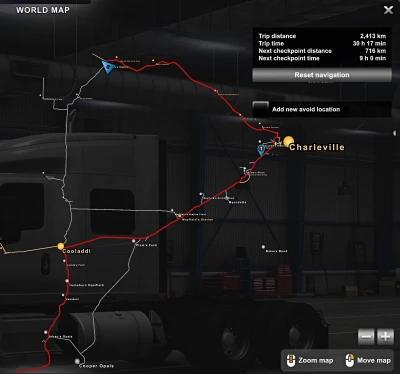 New Australian Outback Map v5.1 for Free ATS 1.50