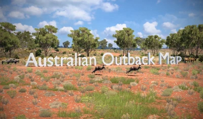 New Australian Outback Map v5.1 for Free ATS 1.50
