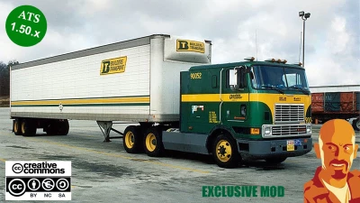 EXCLUSIVE MOD INTERNATIONAL 9800 BUILDERS TRANSPORT + TRAILER ATS 1.50.x