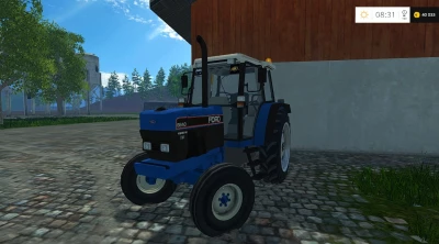 FORD 6640 2WD OLD BLUE CABINE V1.0