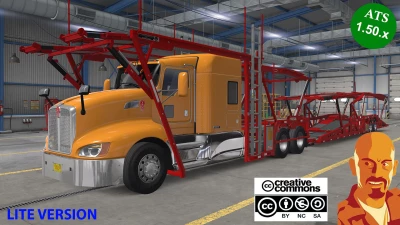 KENWORTH T660 CAR HAULER v1.1 ATS 1.50.x