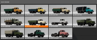 Kraz 250 / 260 v1.5