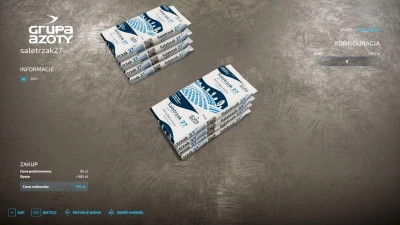 Polish fertilizers Saletrzak 27 v1.0.0.0