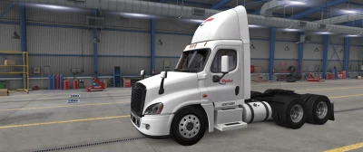 Ruda Cascadia day cab Ryder skin 1.50.x
