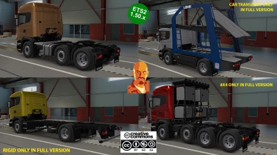 SCANIA MEGAMOD v5.0 ETS2 1.50.x