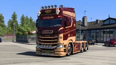 Scania NextGen R & S Bordeaux Red & Beige v2.0