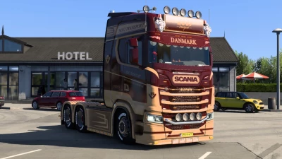 Scania NextGen R & S Bordeaux Red & Beige v2.0