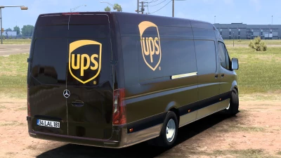 Skin UPS MERCEDES-BENZ SPRINTER TRZPRO ATS 1.0 1.50