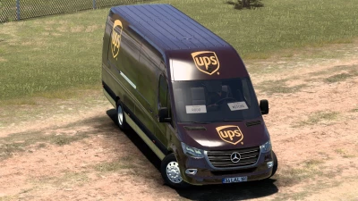 Skin UPS MERCEDES-BENZ SPRINTER TRZPRO ATS 1.0 1.50