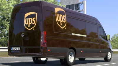 SKIN UPS MERCEDES-BENZ SPRINTER TRZPRO 1.0 1.50