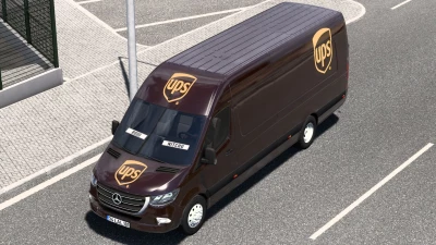 SKIN UPS MERCEDES-BENZ SPRINTER TRZPRO 1.0 1.50