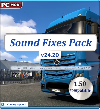 ETS2 Sound Fixes Pack v24.20