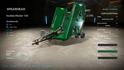Spearhead Stubble Master 730 v1.0.0.0