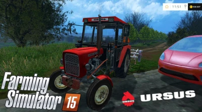 URSUS C 330 2WD EXTRA GOOD NAGLAK CABIN RED V1.0