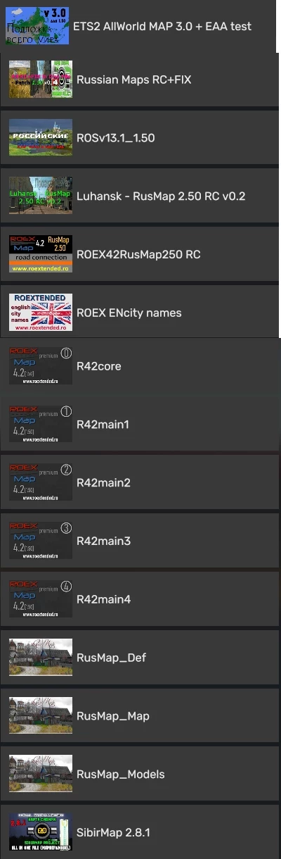 All My Russian Maps Road Connection + FIX in One File v0.4
