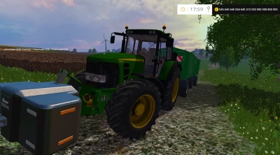 JOHN DEERE 6830 PREMIUM 4WD NEW GOOD GREEN V1.0