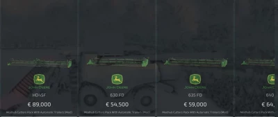 Modhub Cutters Pack With Automatic Trailers v1.0.0.0
