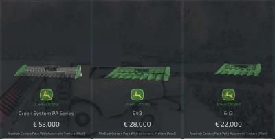 Modhub Cutters Pack With Automatic Trailers v1.0.0.0