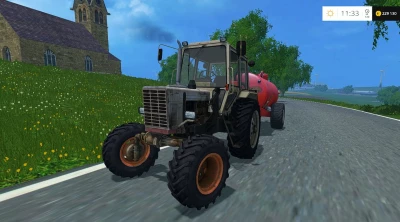 MTZ 80 4WD NEW WHITE FL TUNING AND TURBO V2.0